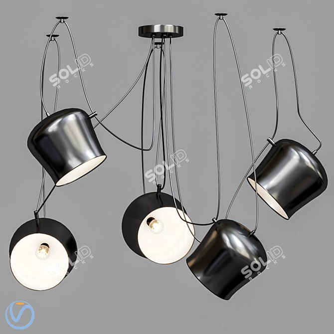 Aim Pendant Light 3D model image 1