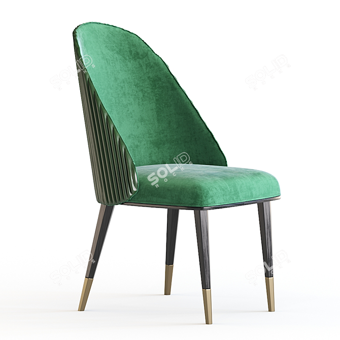 Elegant Capital Collection DIVA Chair 3D model image 1