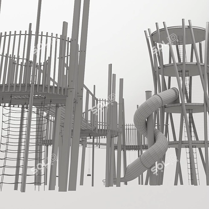 Terra Nova Adventure - Ultimate Outdoor Playground 3D model image 2