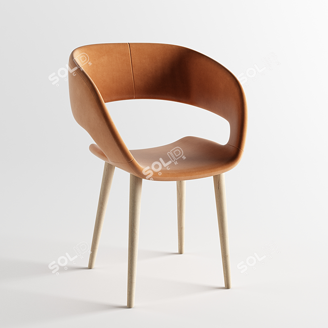 ⚡️Retro-Chic Chair 10⚡️ 3D model image 1