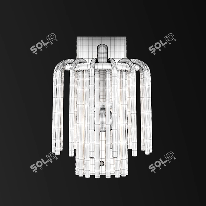 Moonlight Magic Wall Lamp 3D model image 2