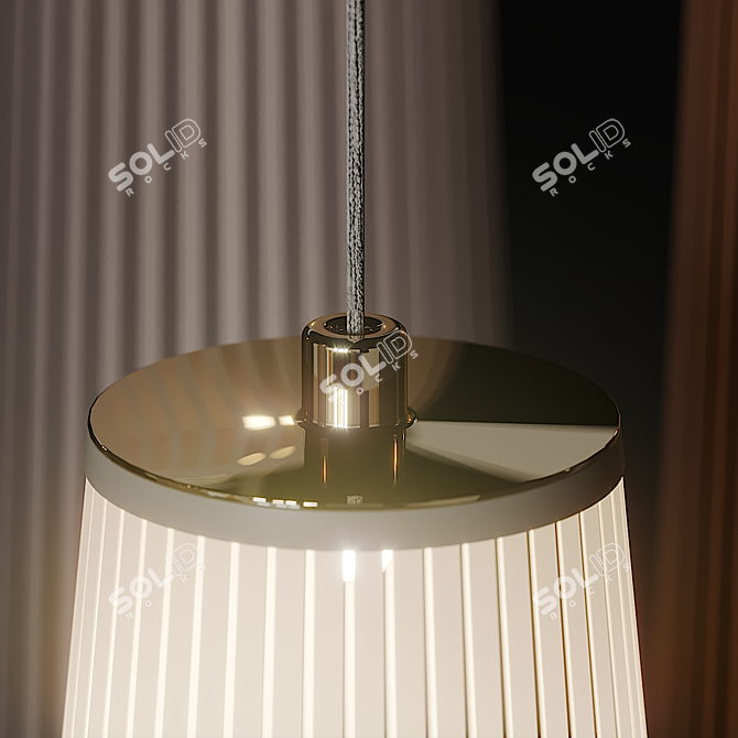 PABLO SOLIS Pendant Lamp - Unique Lighting Fixture 3D model image 3