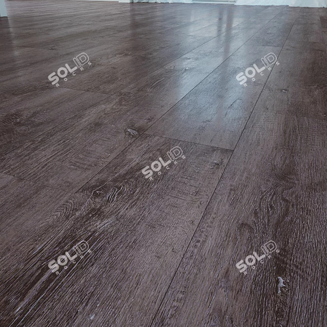 Enigma Oak Wood Floor: High Quality TexturePack & Tile Files 3D model image 1