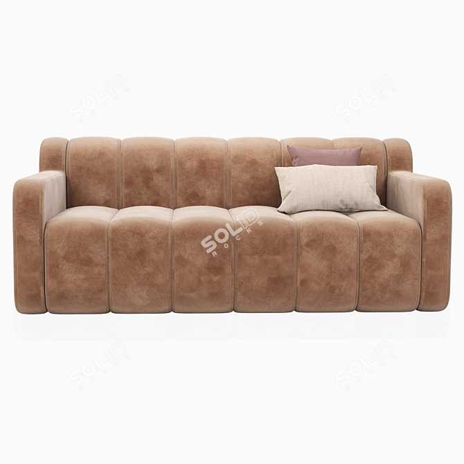 Bob Home Bla Station Sofa: Stylish Comfort 3D model image 2
