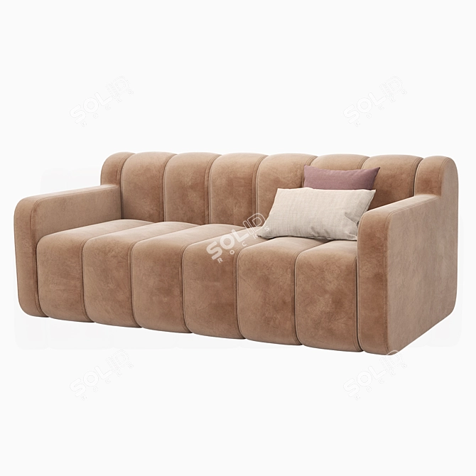 Bob Home Bla Station Sofa: Stylish Comfort 3D model image 3