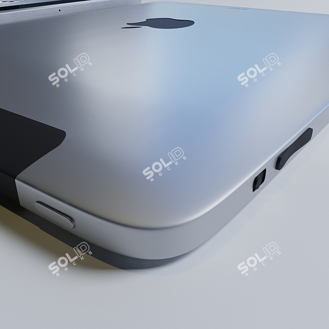 Enhanced Ipad One: Cellular Connection 3D model image 6