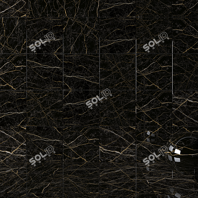 Chic HD Wall & Floor Tiles 3D model image 2