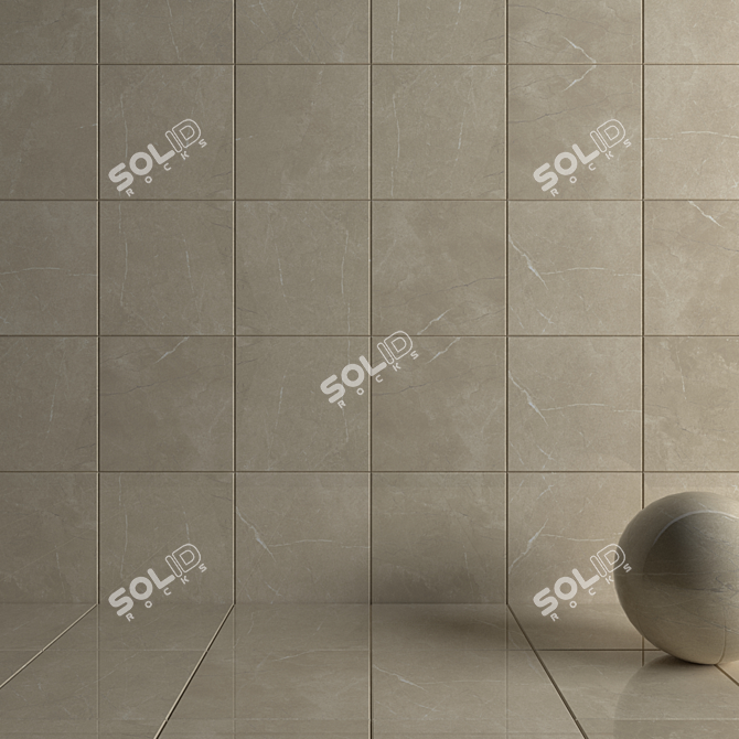 Multi-Texture Wall Tiles: Arcadia Charm 3D model image 3