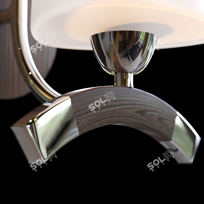 Freya Sol Modern Style Wall Sconce 3D model image 2