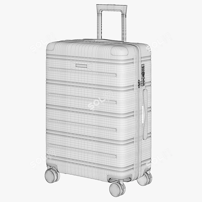 Wittchen Large Suitcase - 56-3a-443 3D model image 3