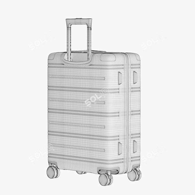 Wittchen Large Suitcase - 56-3a-443 3D model image 7