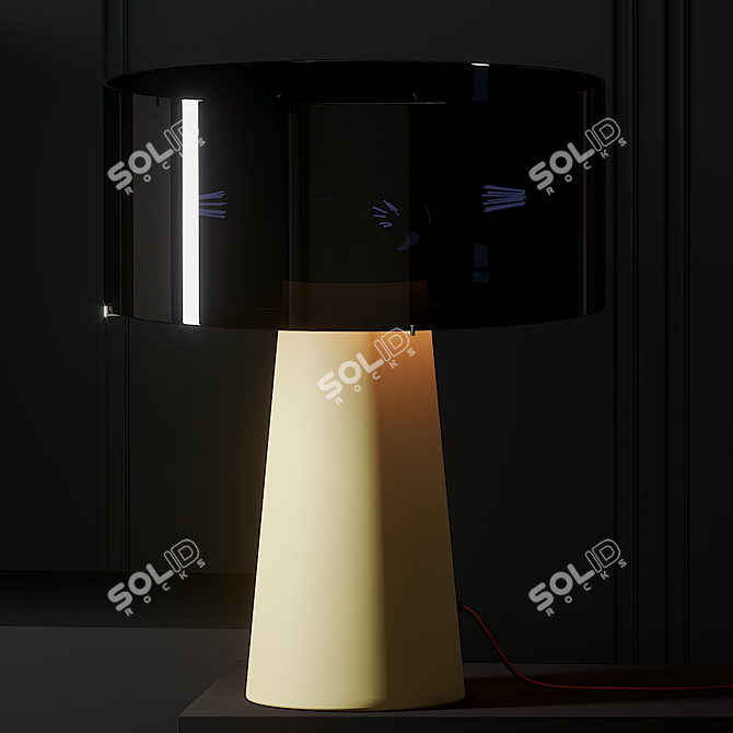 Elegant B&B Italia Table Lamp 3D model image 3