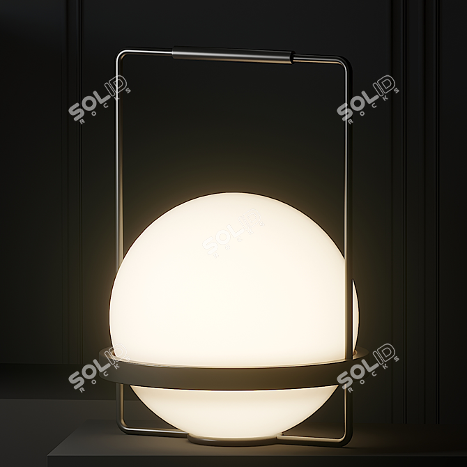 Vibia Palma: Elegant Table Lamp 3D model image 2