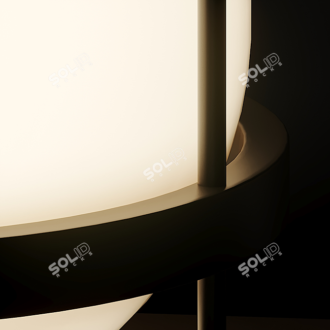 Vibia Palma: Elegant Table Lamp 3D model image 3