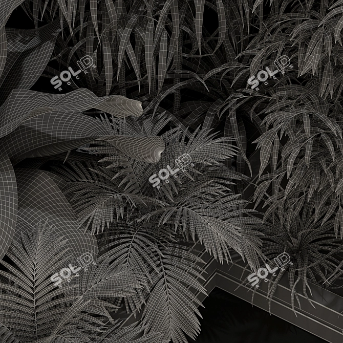 Infinite Greenery: Plants Collection 3D model image 3