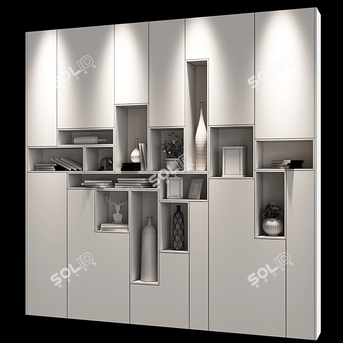 2013 Closet: Spacious and Stylish Storage 3D model image 2