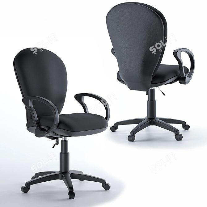 Bureaucrat Operator's Chair - CH-687AXSN 3D model image 1