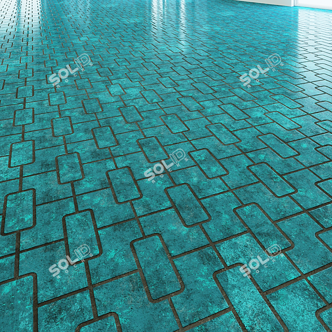 Seamless 4K Floor Texture 3D model image 1