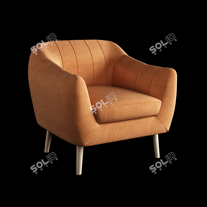 Versatile Sofa 16: Stylish Comfort 3D model image 1