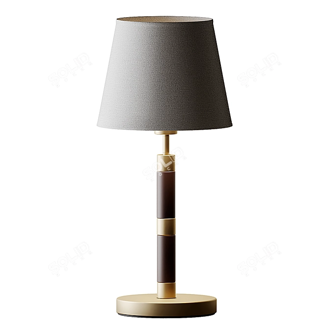 Stylish Metropolitan Table Lamp 3D model image 4