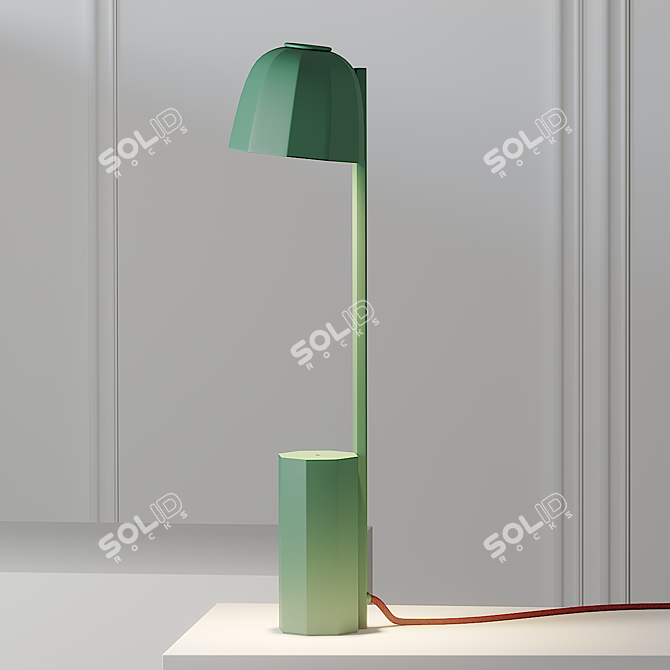 Elegant Novia Table Lamp: Modern Design 3D model image 1