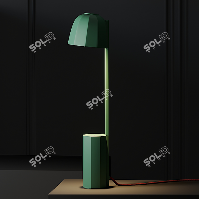 Elegant Novia Table Lamp: Modern Design 3D model image 2