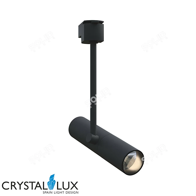 Crystal Lux Modern Pendant Light 3D model image 1
