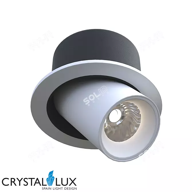 Crystal Lux CLT 011C Pendant Light 3D model image 1