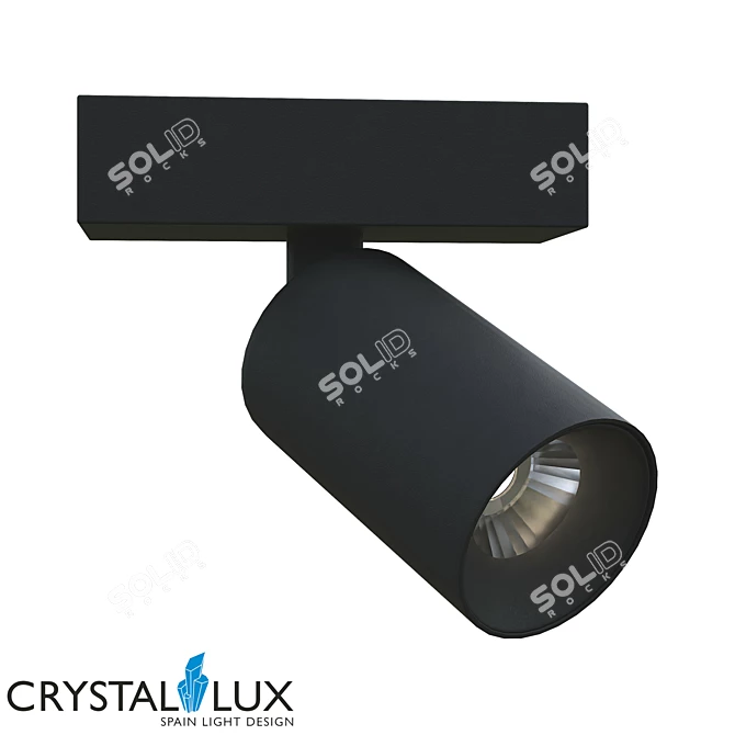 Crystal Lux CLT 018W1 BL Pendant: Modern Spanish Design 3D model image 1