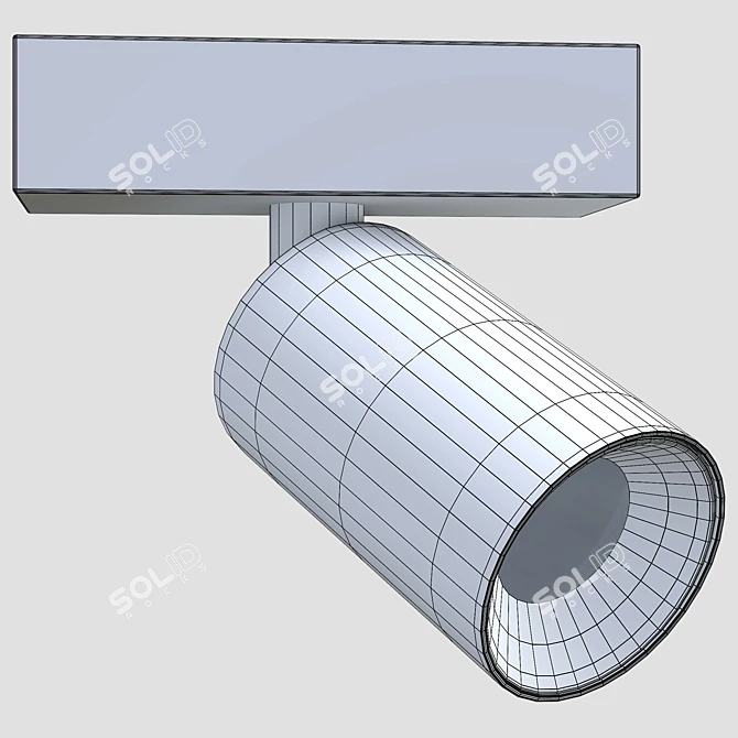 Crystal Lux CLT 018W1 BL Pendant: Modern Spanish Design 3D model image 2