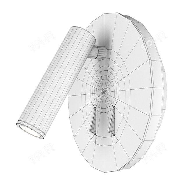 MANTRA CAYMAN LED Wall Sconce 3D model image 2