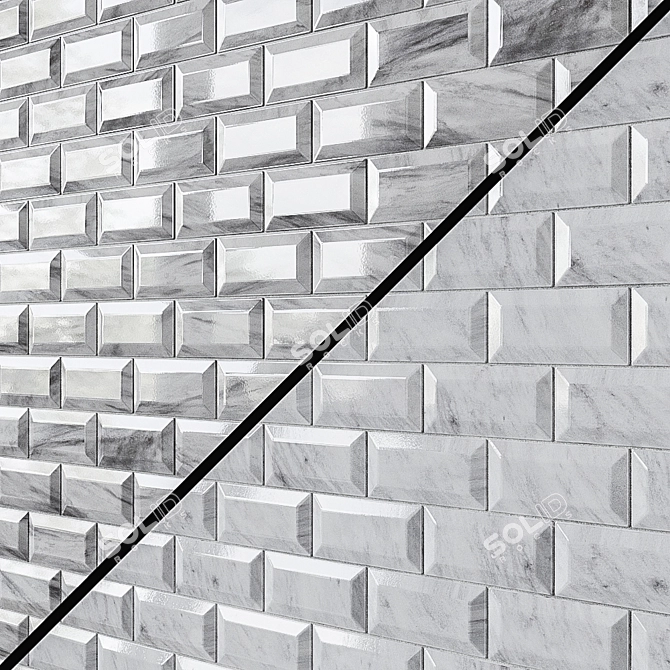 EQUIPE BARDIGLIO Ceramic Wall Tiles - Metro/Inmetro Collection 3D model image 1