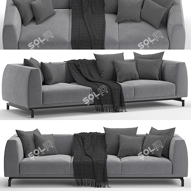 GERMAIN Contemporary Sofa by Ditre Italia 3D model image 1