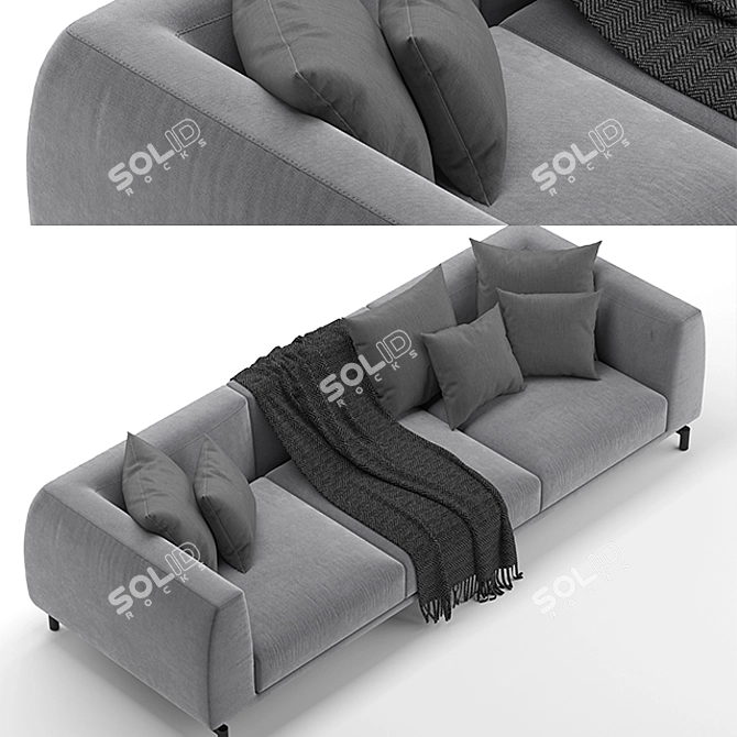 GERMAIN Contemporary Sofa by Ditre Italia 3D model image 2