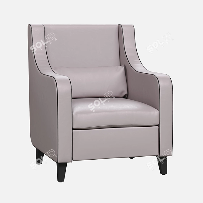 Domingo Contract st 104 - Elegant and Versatile Chair 3D model image 1