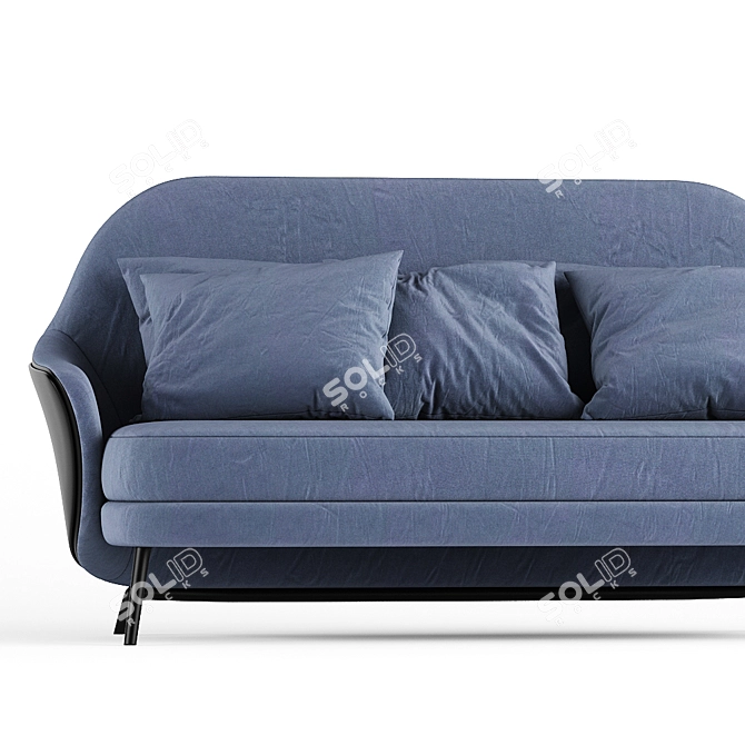 Modern Sofa by Minotti 3D model image 2