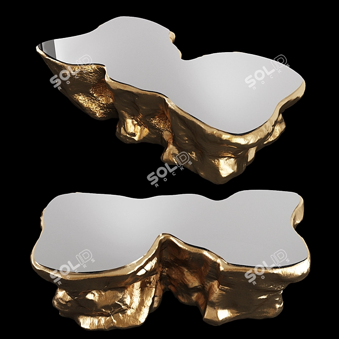 Elegant Chista Table: Sleek Design 3D model image 2