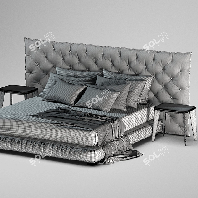 Elegant Full Moon Dream 3D model image 3