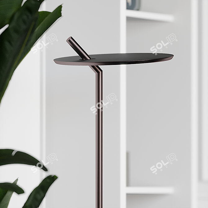 Modern Lua ST Floor Lamp - Elegant Lighting Solution 3D model image 3