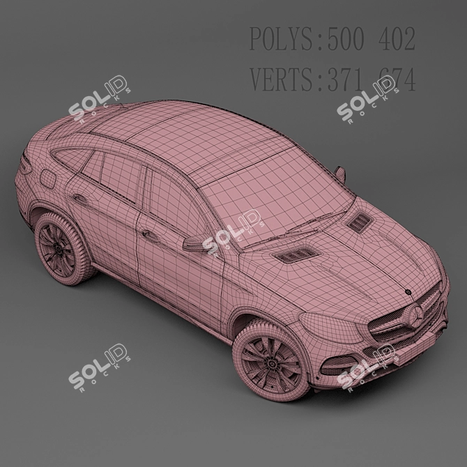 Sleek 2013 Mercedes-Benz 3D model image 3