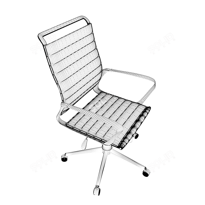 Adjustable Universal Chair 3D model image 3