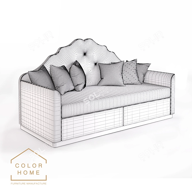 Little Lilu Sofa 3D model image 3