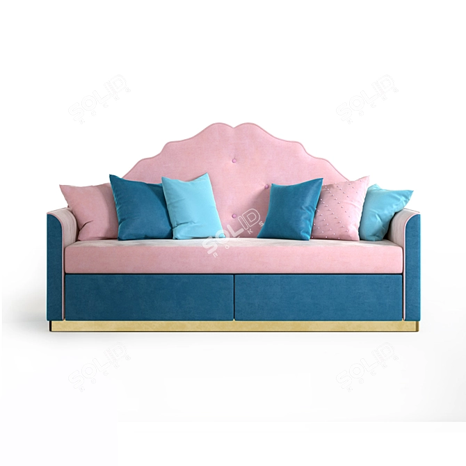 Little Lilu Sofa 3D model image 5