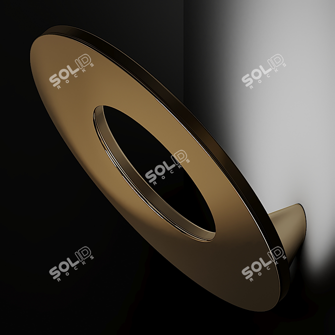 PASSEPARTOUT Brass Wall Sconce 3D model image 2