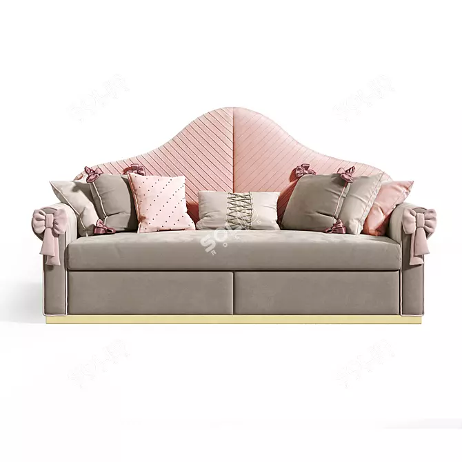 Anastasia Kids Folding Sofa 3D model image 5