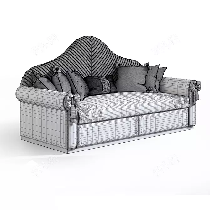 Anastasia Kids Folding Sofa 3D model image 6