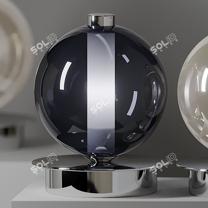 Eclisse Table Lamp by Cangini & Tucci 3D model image 2