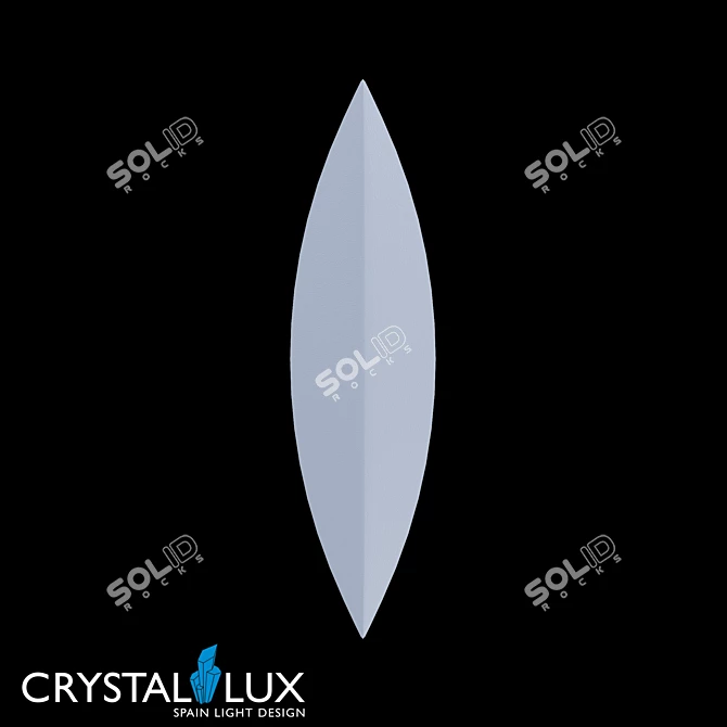 Crystal Lux CLT 029W400 WH Pendant Light 3D model image 1