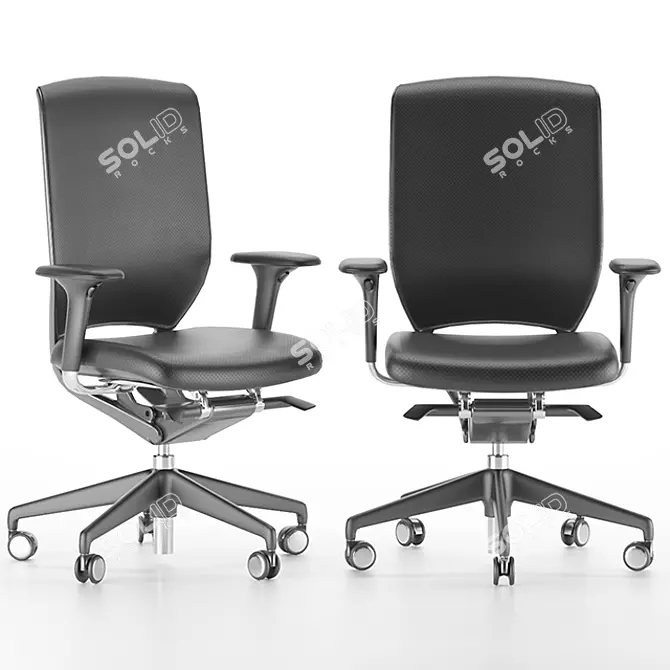 Evolving Comfort: EVOLVE Office Chair 3D model image 1