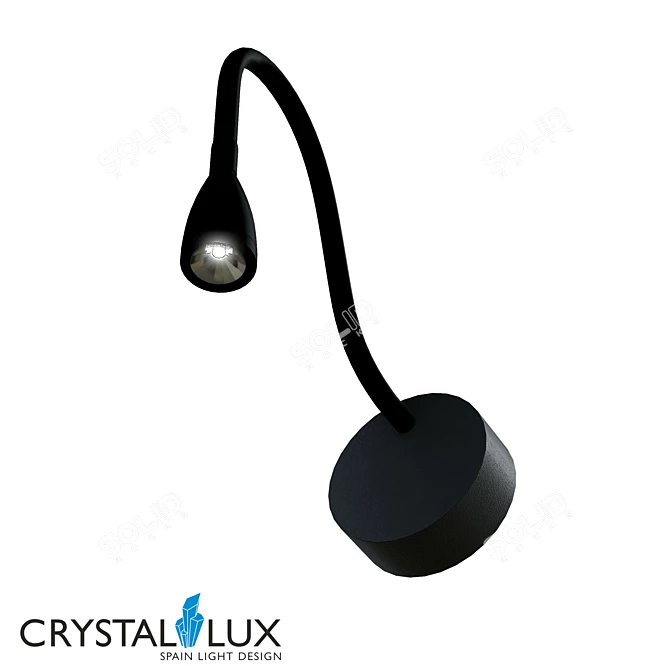 Crystal Lux CLT 212W BL Pendant: Modern Spanish Design 3D model image 1